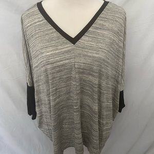 Space-dyed gray Dolan tunic too